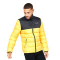 Yellow - Front - Born Rich Mens Lyden Oversized Puffer Jacket