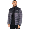 Grey - Lifestyle - Born Rich Mens Lyden Oversized Puffer Jacket