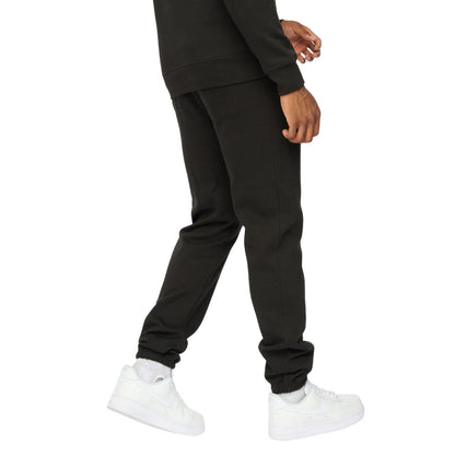 Black - Back - Duck and Cover Mens Applewold Jogging Bottoms