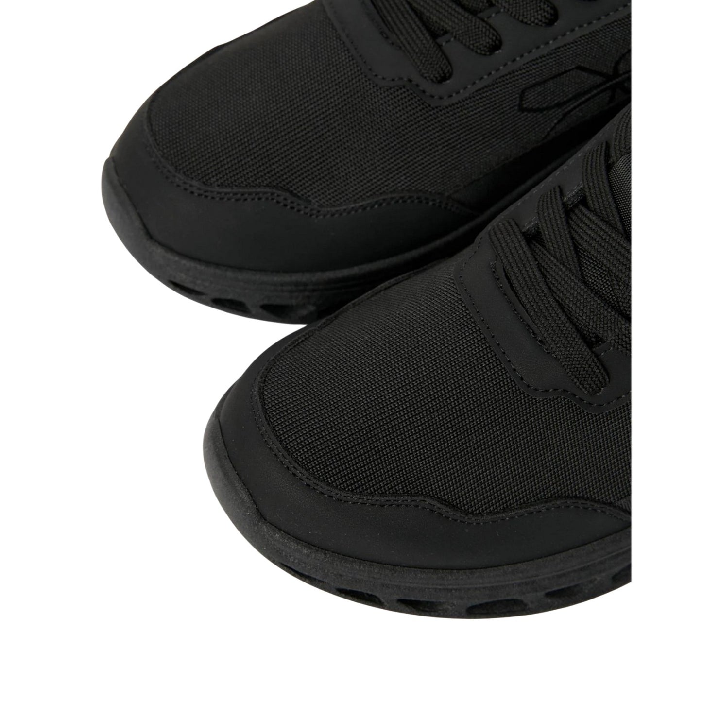 Black - Lifestyle - Crosshatch Mens Jesmond Trainers