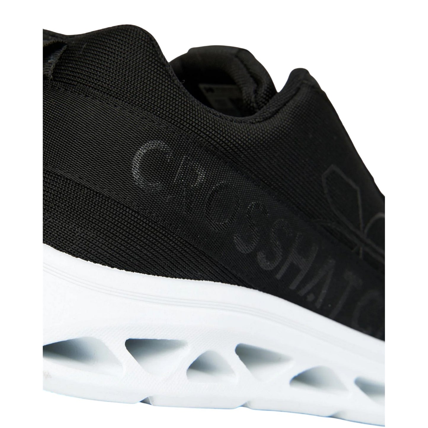 Black-White - Lifestyle - Crosshatch Mens Jesmond Trainers