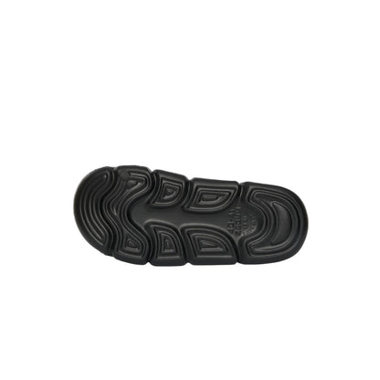 Black - Side - Archive Design Studios Mens Swish Sandals