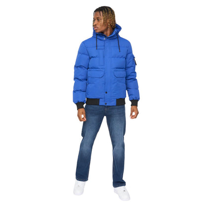 Blue - Close up - Kings Will Dream Mens Wakaday Bomber Jacket
