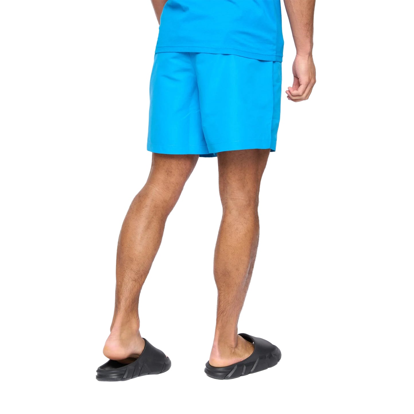 Blue - Back - Henleys Mens Henybold Swim Shorts