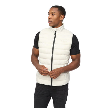 Putty - Lifestyle - Crosshatch Mens Gattering MVE Quilted Gilet
