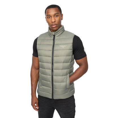 Sage - Lifestyle - Crosshatch Mens Gattering MVE Quilted Gilet