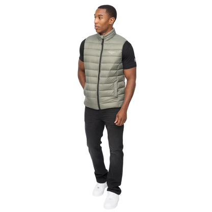 Sage - Pack Shot - Crosshatch Mens Gattering MVE Quilted Gilet