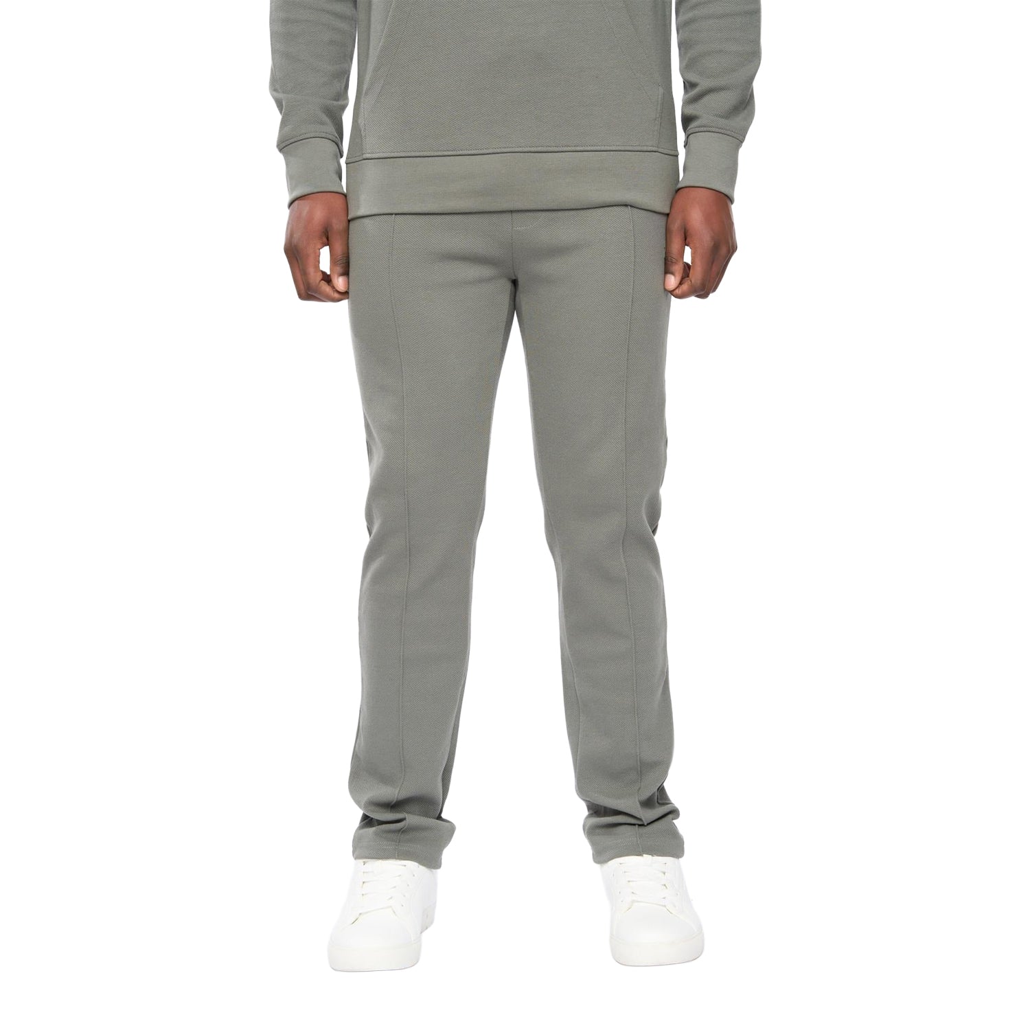 Olive - Lifestyle - Duck and Cover Mens Hannings Hoodie And Joggers Set