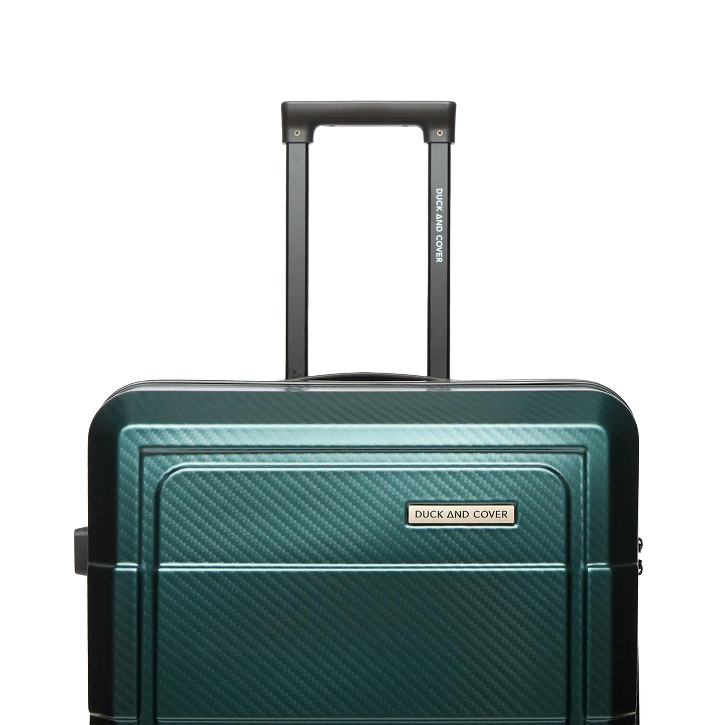 Dark Green - Lifestyle - Duck and Cover Venture Suitcase (Pack of 3)