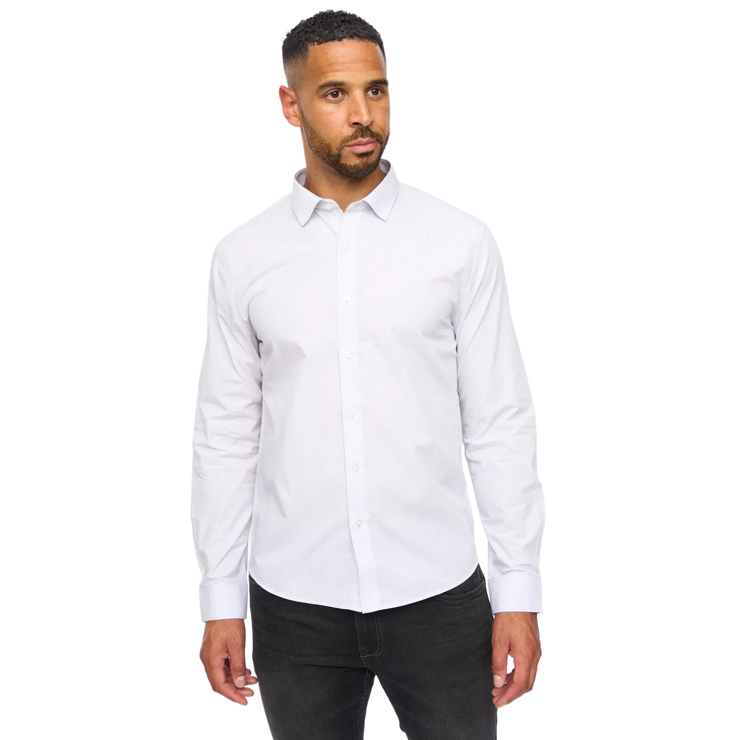 Navy-Blue - Lifestyle - Bewley & Ritch Mens Hanshaw Shirt (Pack of 2)