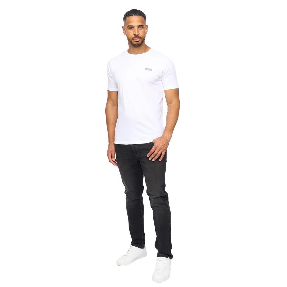 White - Side - Bewley & Ritch Mens Amonite T-Shirt