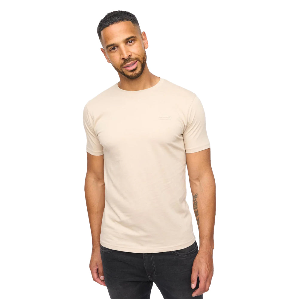 Sand - Front - Bewley & Ritch Mens Amonite T-Shirt