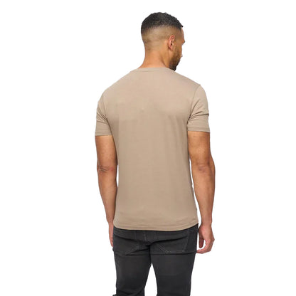 Taupe - Back - Bewley & Ritch Mens Amonite T-Shirt