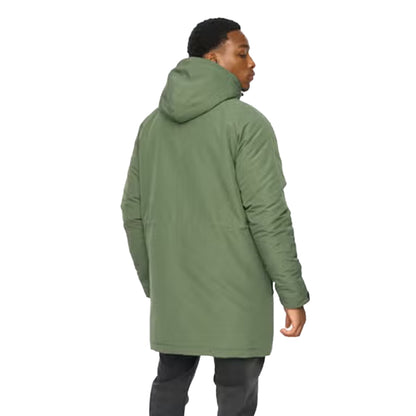 Dark Olive - Back - Duck and Cover Mens Copfords Parka
