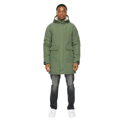 Dark Olive - Lifestyle - Duck and Cover Mens Copfords Parka