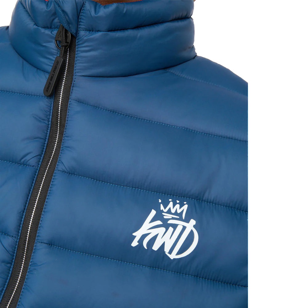 Teal - Side - Kings Will Dream Mens Jackinson Padded Gilet