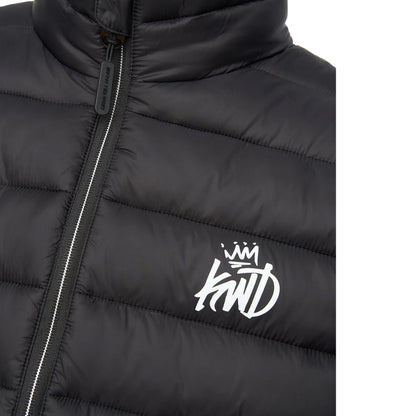 Black - Side - Kings Will Dream Mens Jackinson Padded Gilet