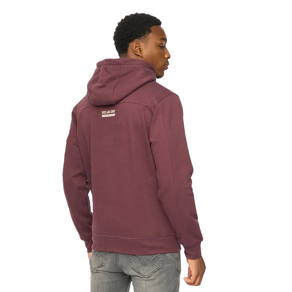 Raisin - Back - Duck and Cover Mens Marsak V2 Hoodie