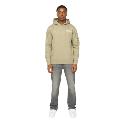 Sage - Side - Duck and Cover Mens Marsak V2 Hoodie