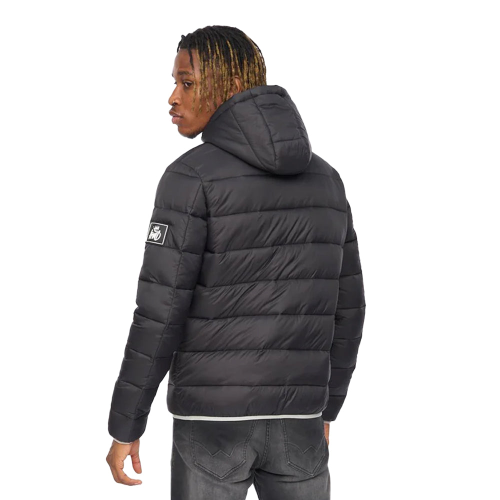 Black - Back - Kings Will Dream Mens Barcana Puffer Jacket
