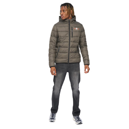 Olive - Side - Kings Will Dream Mens Barcana Puffer Jacket