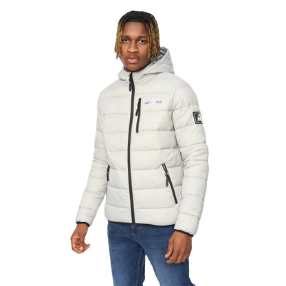 Grey - Front - Kings Will Dream Mens Barcana Puffer Jacket