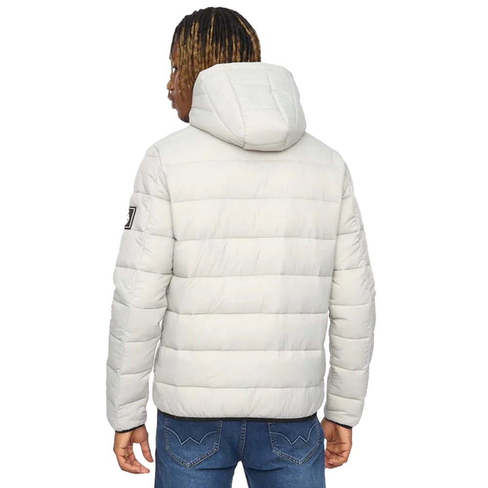 Grey - Back - Kings Will Dream Mens Barcana Puffer Jacket