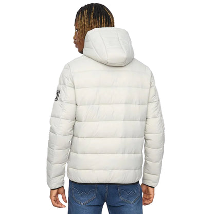 Grey - Back - Kings Will Dream Mens Barcana Puffer Jacket