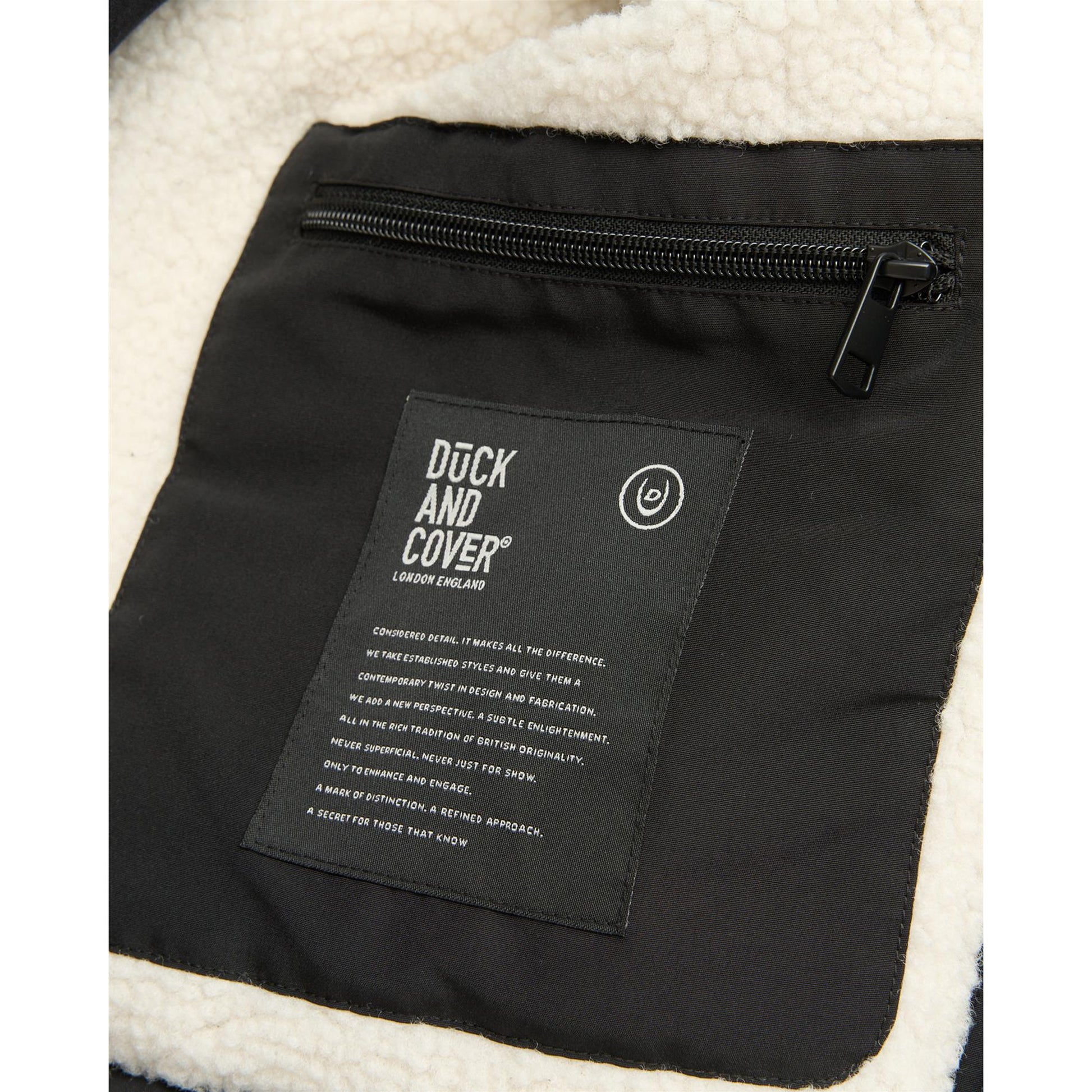 Black - Lifestyle - Duck and Cover Mens Copfords Jacket