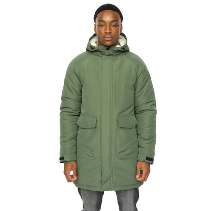 Dark Olive - Front - Duck and Cover Mens Copfords Jacket