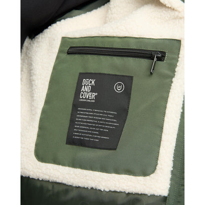 Dark Olive - Lifestyle - Duck and Cover Mens Copfords Jacket