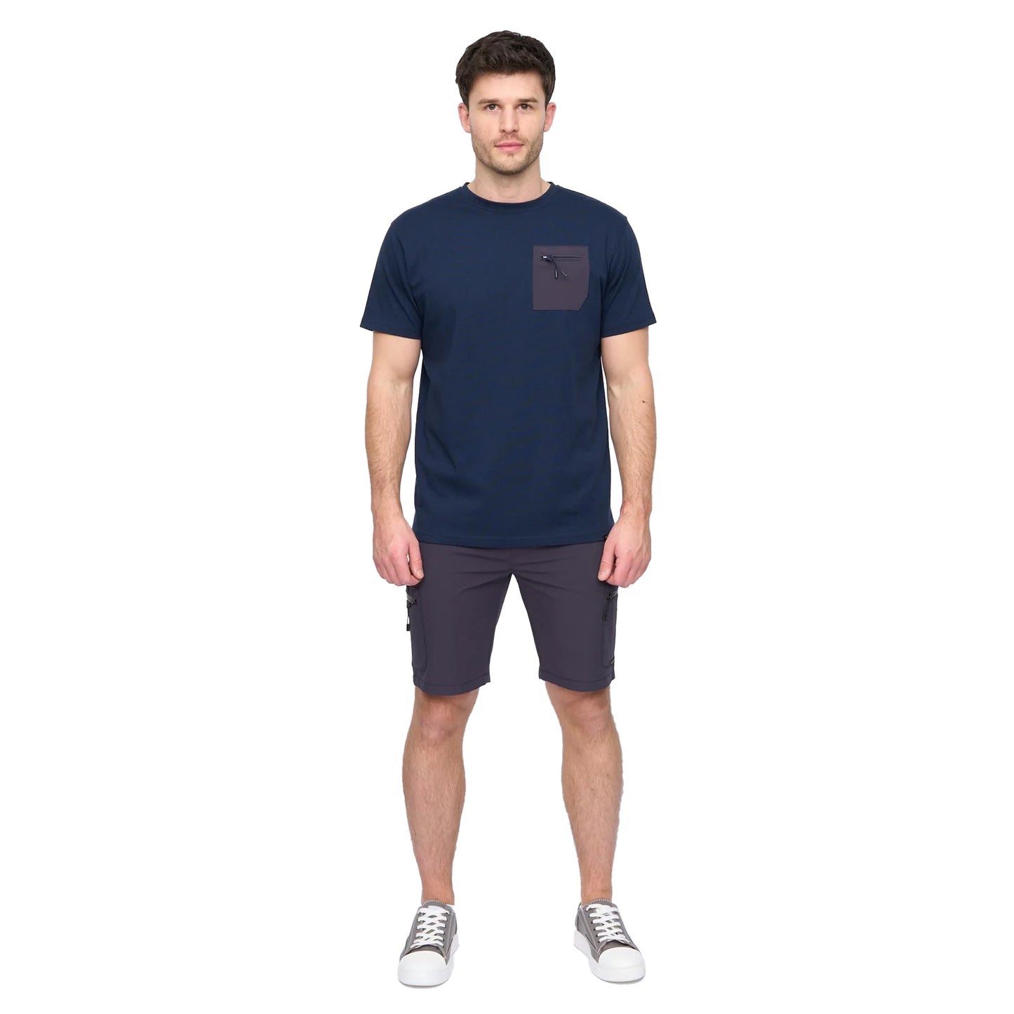 Navy - Lifestyle - Duck and Cover Mens Puretor T-Shirt
