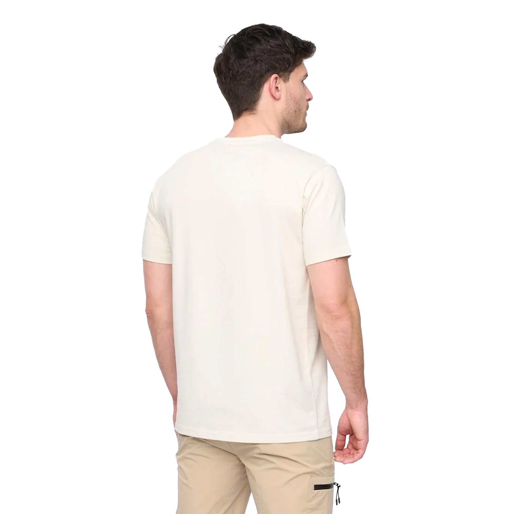 Off White - Back - Duck and Cover Mens Puretor T-Shirt