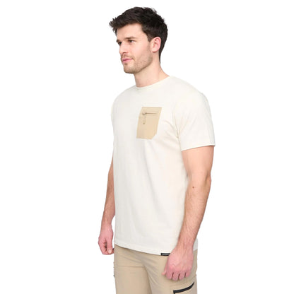 Off White - Side - Duck and Cover Mens Puretor T-Shirt