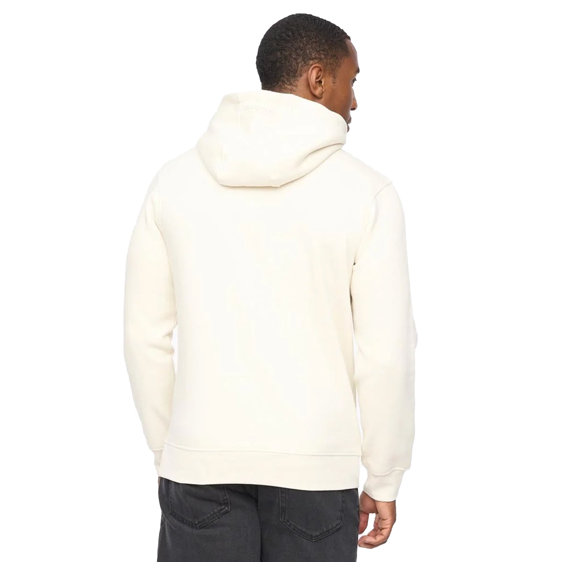 White - Back - Crosshatch Mens Traptons Hoodie