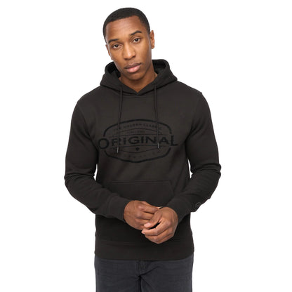 Black - Front - Crosshatch Mens Traptons Hoodie