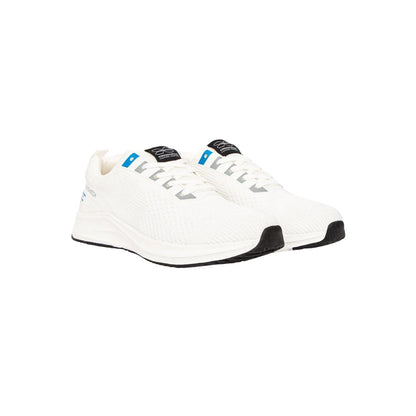 White - Front - Crosshatch Mens Rivas Trainers