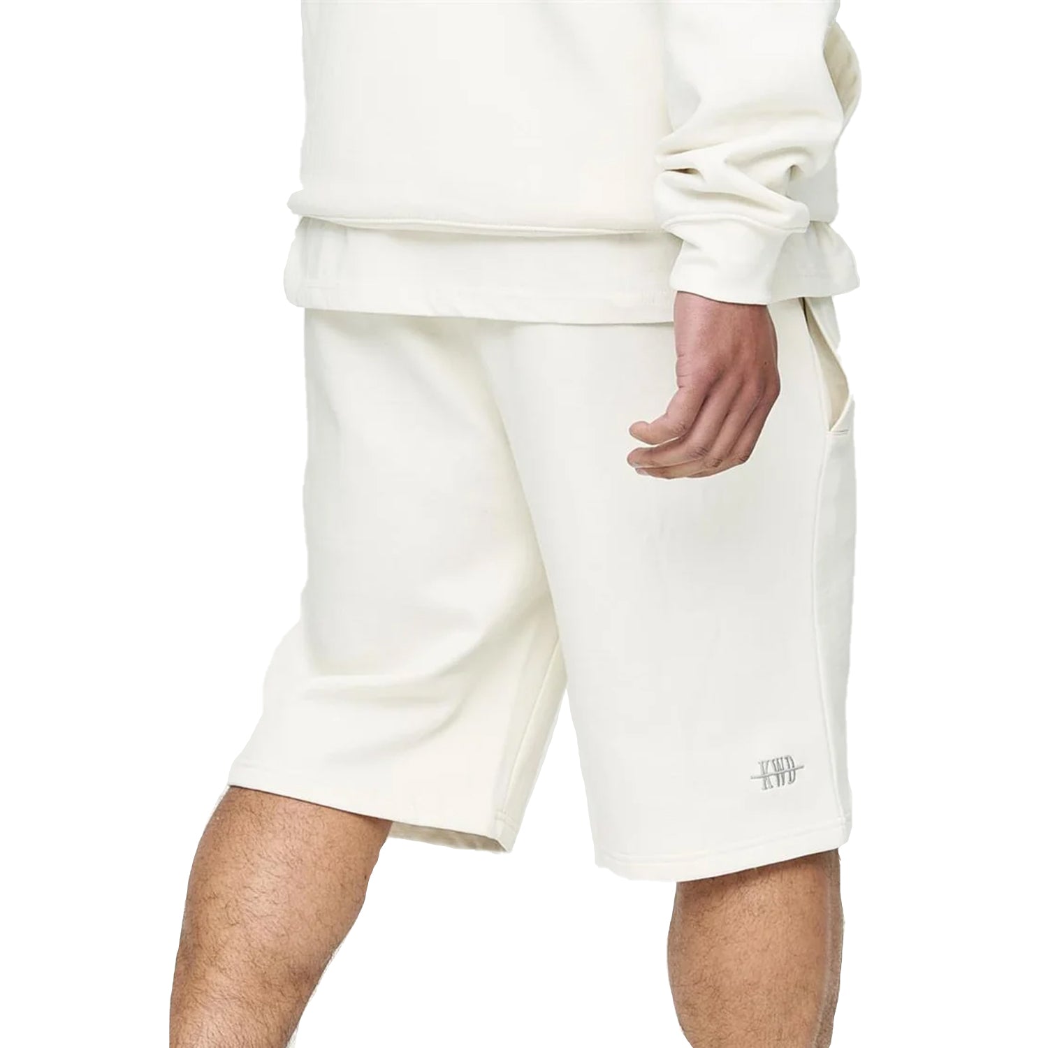 Off White - Back - Kings Will Dream Mens Studio Scripted Shorts