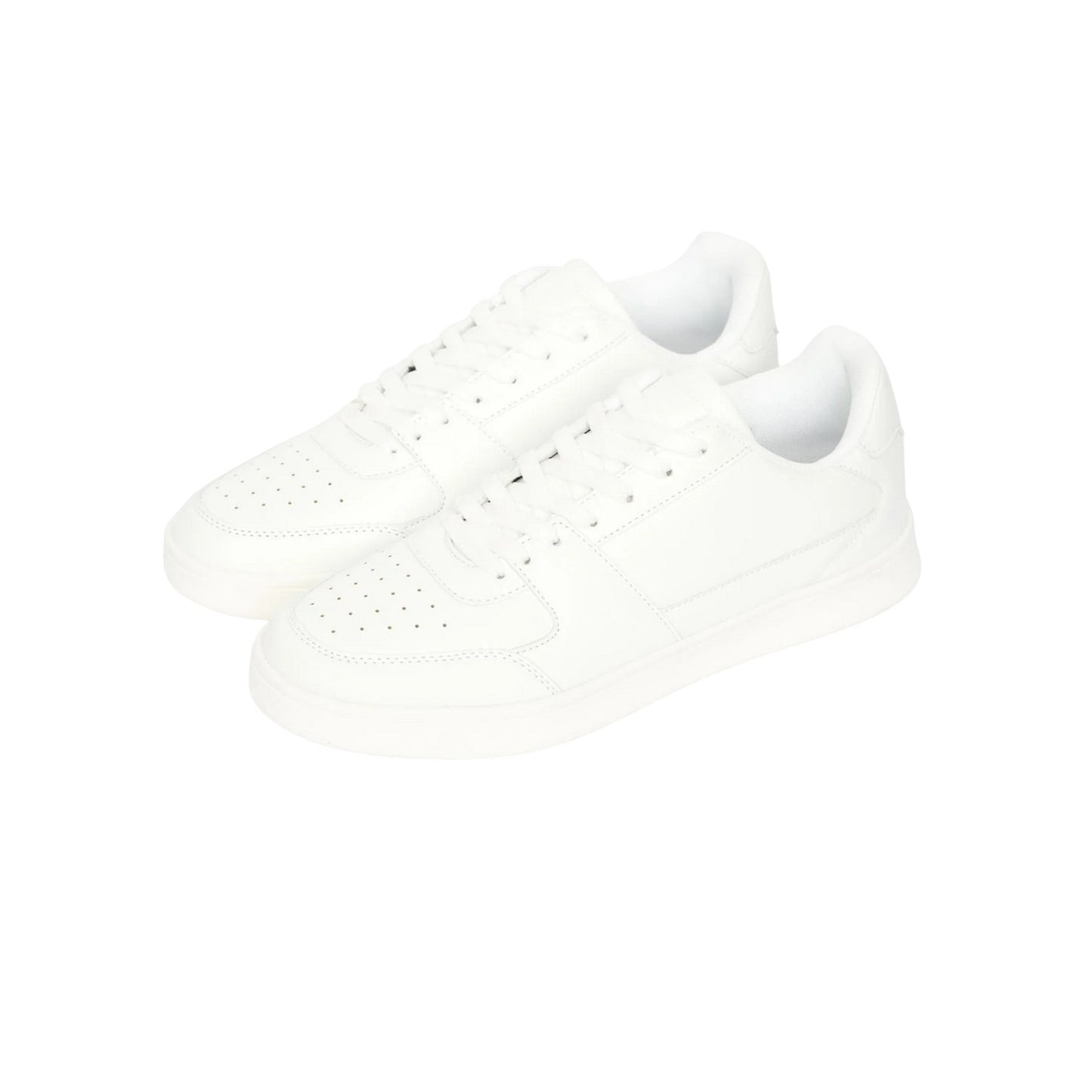 White - Front - Crosshatch Mens Aviemore Trainers