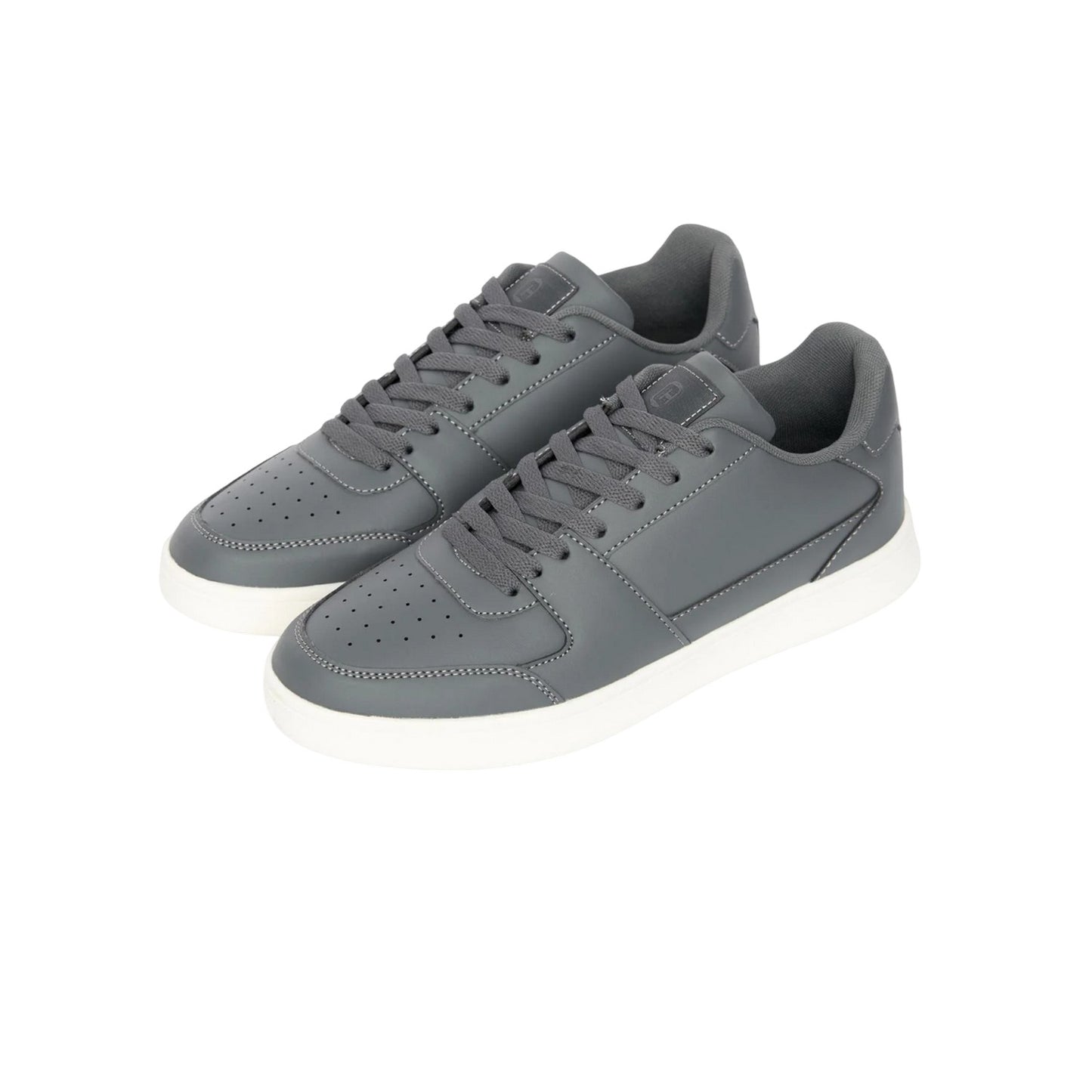Grey-White - Front - Crosshatch Mens Aviemore Trainers