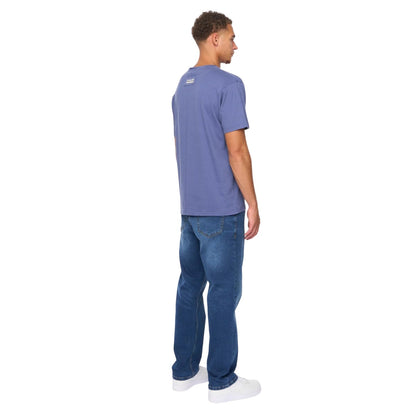 Denim Blue - Back - Duck and Cover Mens Cramptone T-Shirt