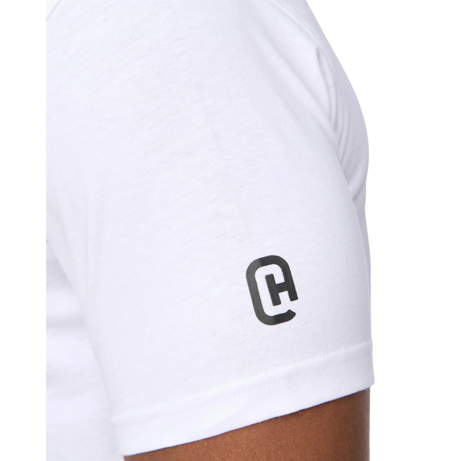 White - Side - Crosshatch Mens Backdrafts T-Shirt