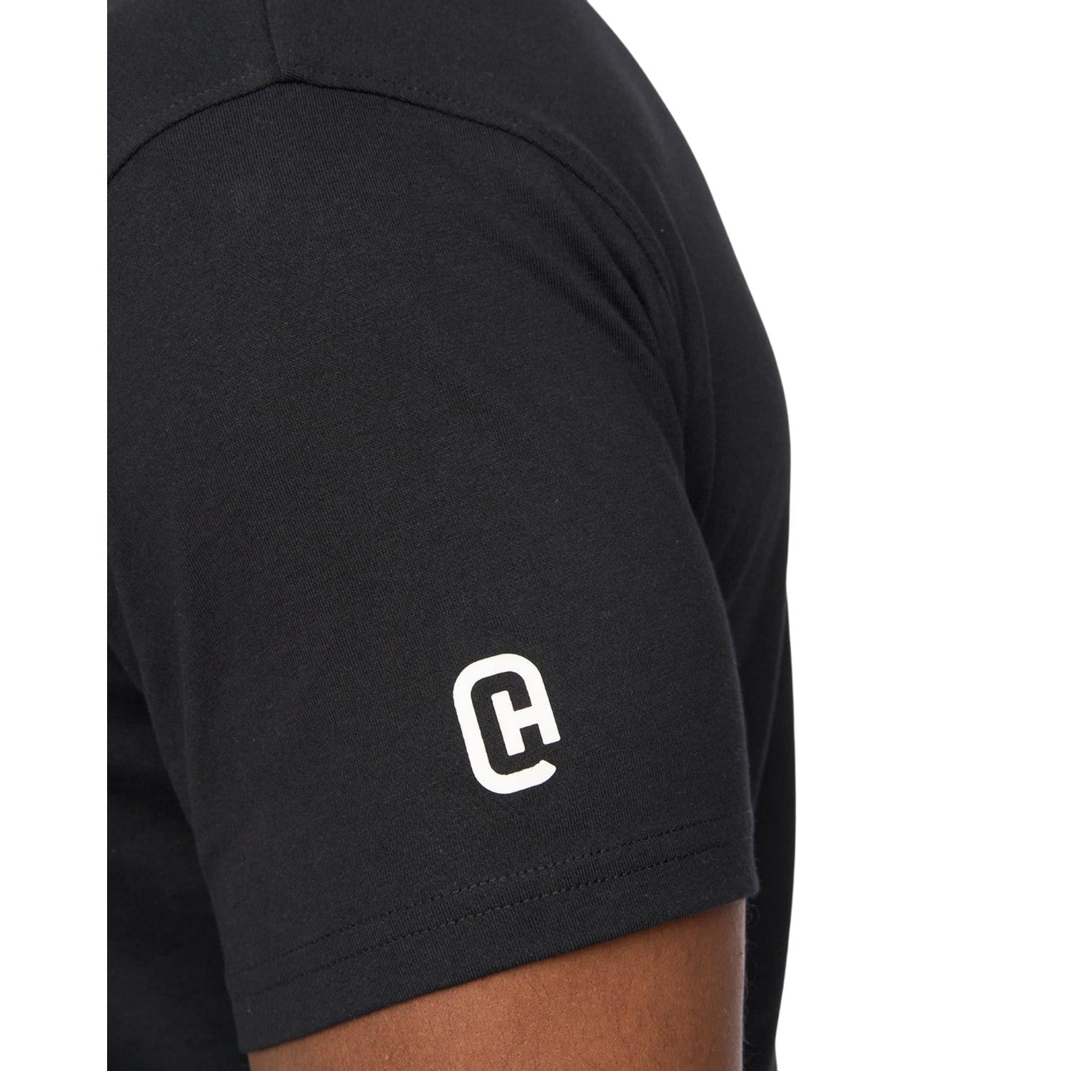 Black - Side - Crosshatch Mens Backdrafts T-Shirt