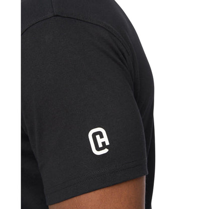 Black - Side - Crosshatch Mens Backdrafts T-Shirt