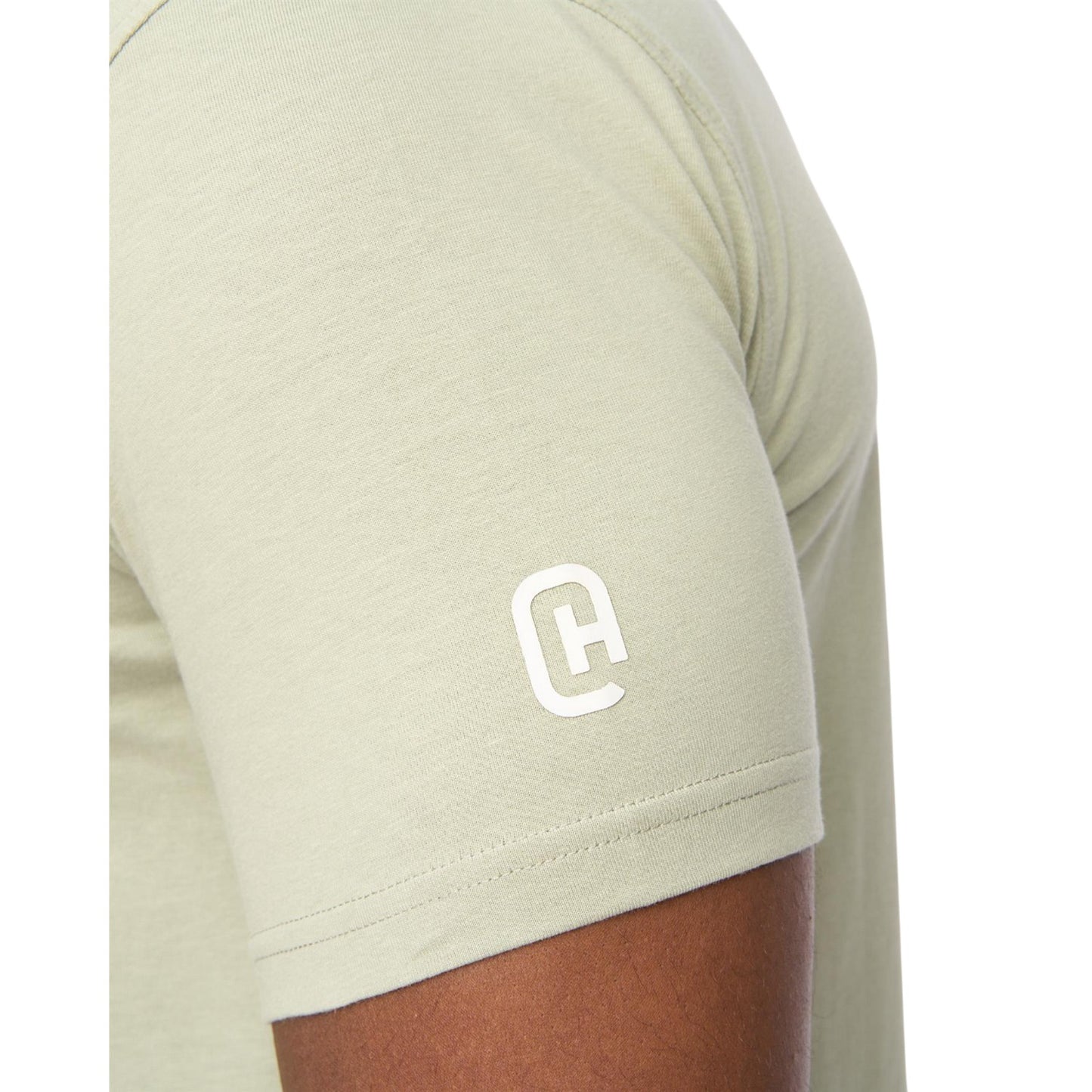 Light Olive - Side - Crosshatch Mens Backdrafts T-Shirt