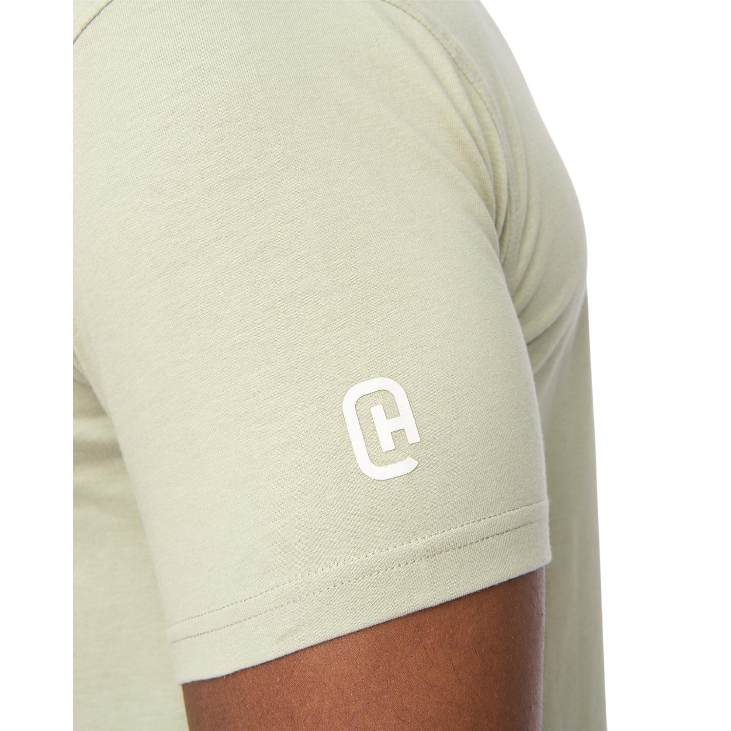 Light Olive - Side - Crosshatch Mens Backdrafts T-Shirt