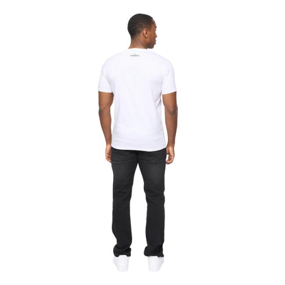 White - Back - Crosshatch Mens Backdrafts T-Shirt