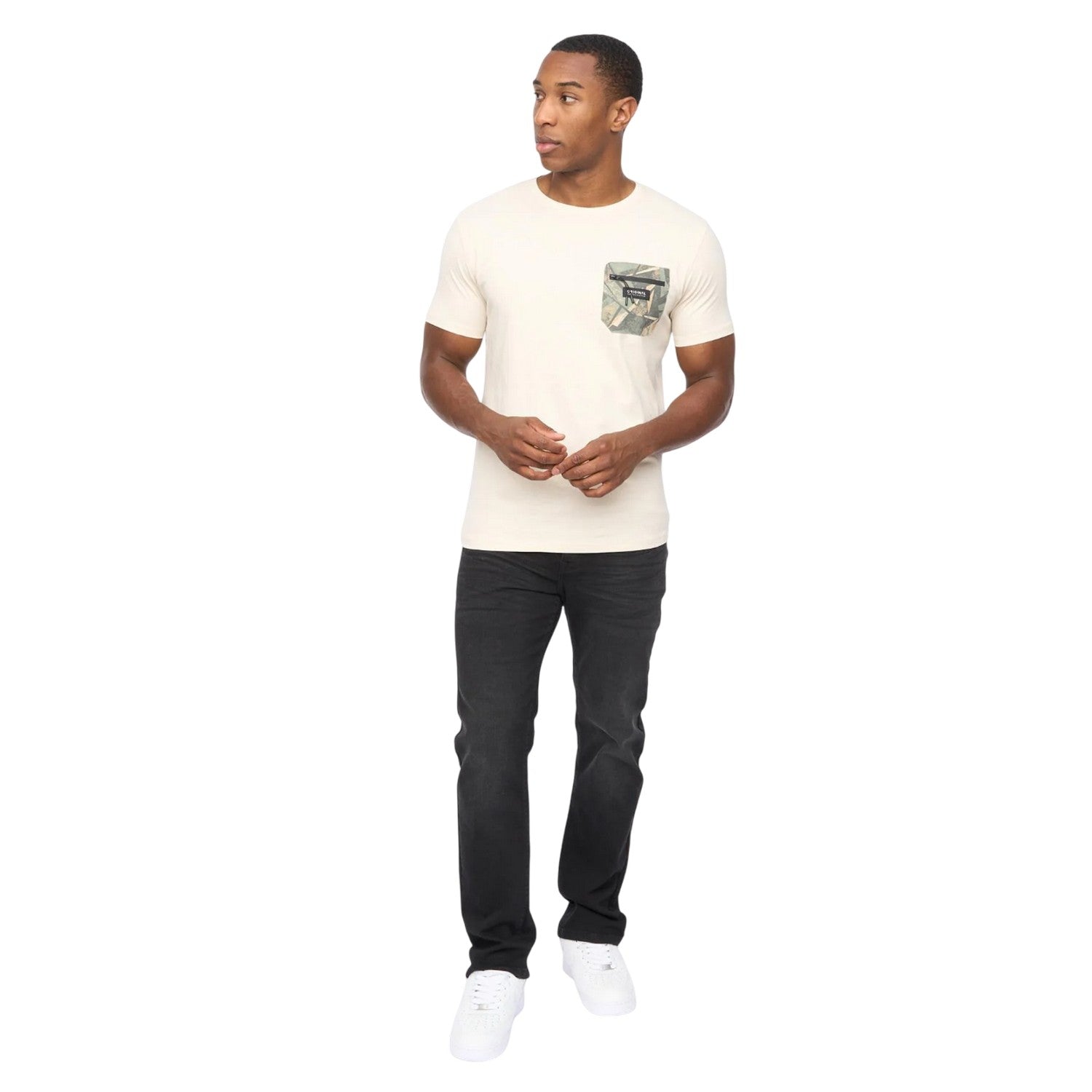 Off White - Lifestyle - Crosshatch Mens Campbox T-Shirt