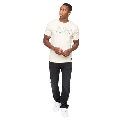 Off White - Lifestyle - Crosshatch Mens Carrimoore T-Shirt