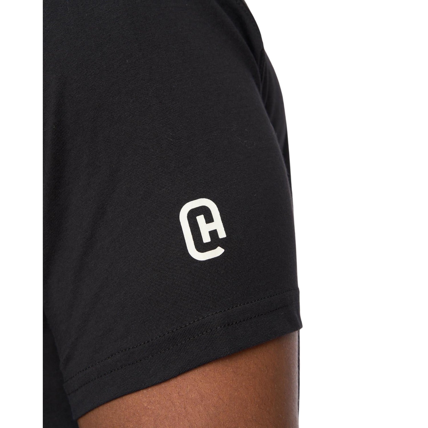 Black - Side - Crosshatch Mens Carrimoore T-Shirt
